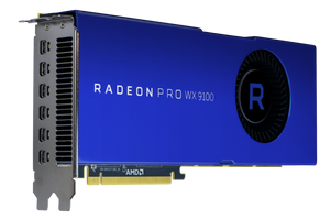 AMD Radeon Pro WX9100 Professional Graphics Card 16GB HBM2 - 4096 Stream Processors - ASUS