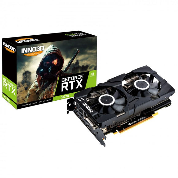 Inno3D GeForce RTX 2070 Twin X2 8192MB PCI-Express Graphics Card - ASUS