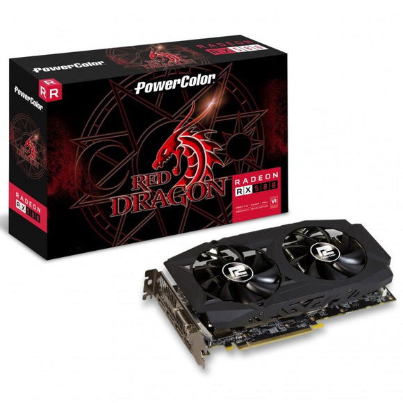 PowerColor Radeon RX 580 Red Dragon V2 8192MB GDDR5 PCI-Express Graphics Card - ASUS