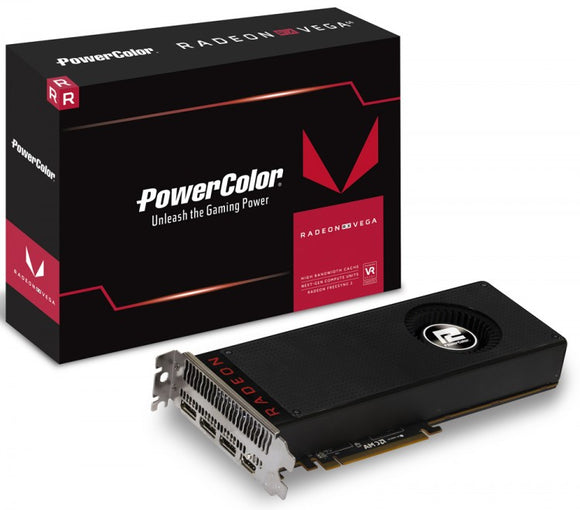 PowerColor Radeon RX VEGA 64 8GB HBM2 PCI-Express Graphics Card - Stand Alone - ASUS