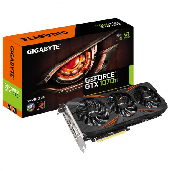 Gigabyte GeForce GTX 1070Ti Gaming 8192MB GDDR5 PCI-Express Graphics Card - ASUS
