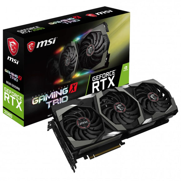 MSI GeForce RTX 2080 Gaming X Trio 8192MB GDDR6 PCI-Express Graphics Card - ASUS