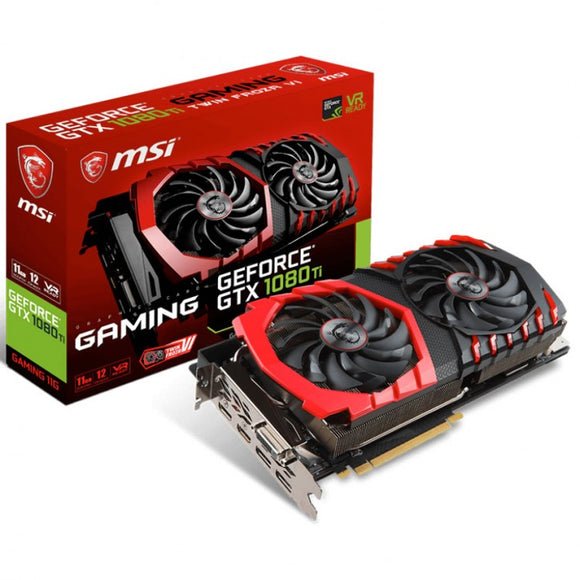 MSI GeForce GTX 1080Ti Gaming 11264MB GDDR5X PCI-Express Graphics Card - ASUS