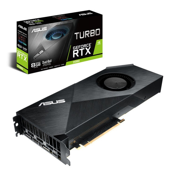 Asus GeForce RTX 2080 Turbo 8192MB GDDR6 PCI-Express Graphics Card - ASUS