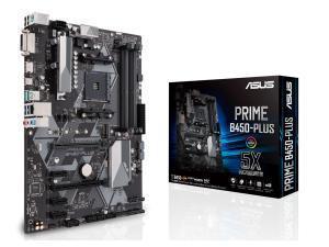 Asus Prime B450-Plus AMD AM4 B450 Chipset ATX Motherboard - ASUS