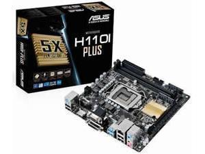 ASUS H110I-PLUS Intel H110 (Socket 1151) Mini ITX Motherboard - ASUS