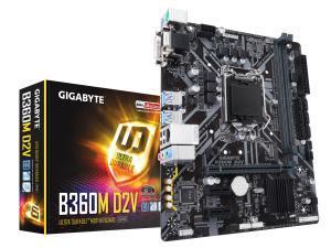 Gigabyte B360M D2V LGA1151 B360 Micro-ATX Motherboard - ASUS
