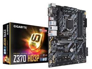 Gigabyte Z370 HD3P Socket LGA 1151-V2 ATX Motherboard - ASUS