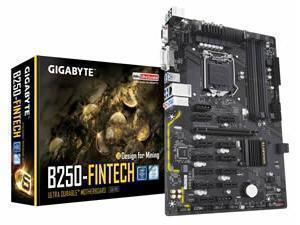 Gigabyte GA-B250-FINTECH ATX Mining Motherboard - ASUS