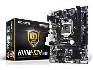 GIGABYTE GA-H110M-S2H Intel H110 (Socket 1151) Micro ATX Motherboard - ASUS