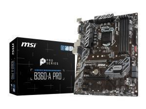 MSI B360-A Pro LGA1151 B360 ATX Motherboard - ASUS