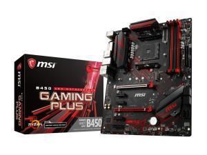 MSI B450 Gaming Plus AMD AM4 B450 Chipset ATX Motherboard - ASUS