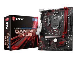 MSI H310M GAMING PLUS LGA1151 H310 Micro-ATX Motherboard - ASUS