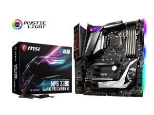 MSI MPG Z390 GAMING PRO CARBON AC Z390 LGA 1151 ATX Motherboard - ASUS