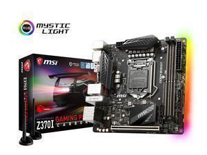 MSI Z370I GAMING PRO CARBON AC Socket LGA 1151-V2 Mini-ITX Motherboard - ASUS