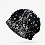 COKK Winter Hats For Women Men Turban Hat Female Beanie Flower Pattern Hip Hop Bone Male Gorro Feminino Ponytail Hat 2018 New - ASUS