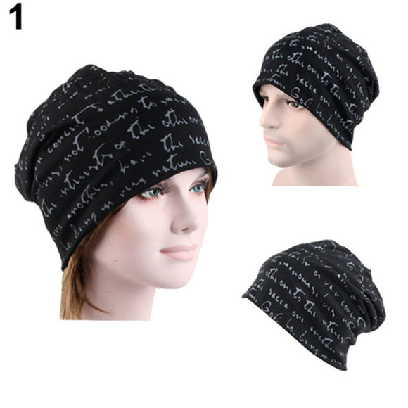 Men Women Hip Hop Knitted Hat Winter Warm Cap Cotton Letter Ski Beanie Skull  Sports Slouch Hat Baggy Cap ponytail beanie Cap - ASUS