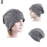 Men Women Hip Hop Knitted Hat Winter Warm Cap Cotton Letter Ski Beanie Skull  Sports Slouch Hat Baggy Cap ponytail beanie Cap - ASUS